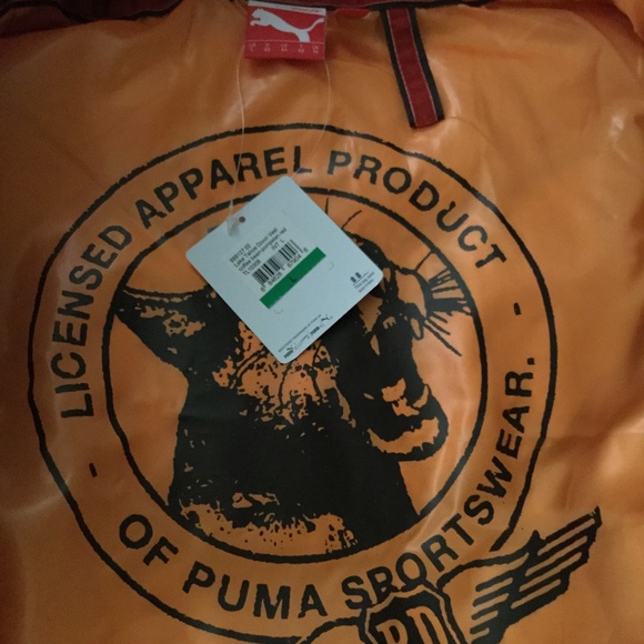 Women"s Puma Brown Zip Up Vest Jacket Size L NWT - Picture 6 of 6